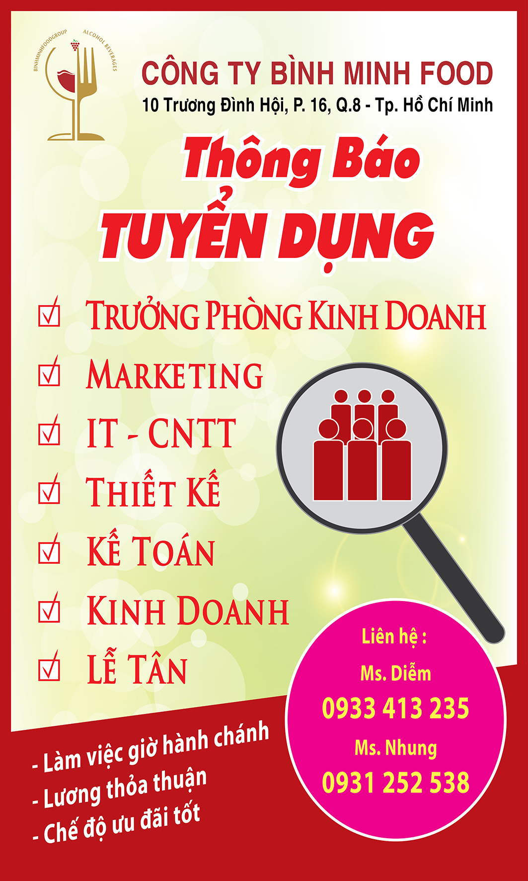 Công Ty Tnhh Xnk Thực Phẩm Bình Minh